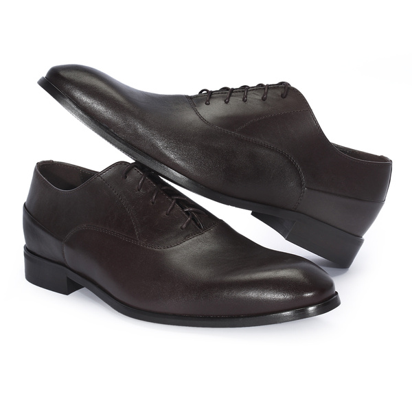 Brązowe półbuty wizytowe NICOLLO