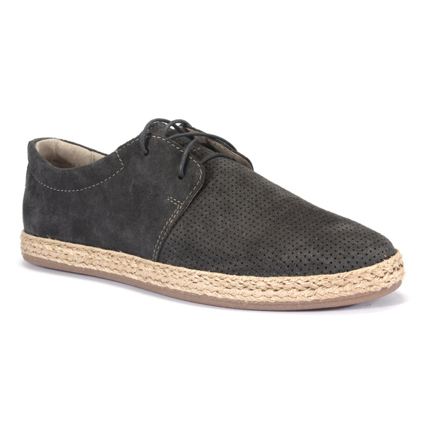 Popielate półbuty JEREMI