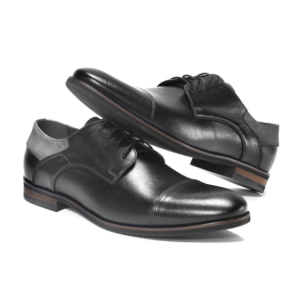 Czarne półbuty JERRY